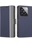 Xiaomi 14 Pro Case Pu Deri Telefon Kapağı Kart Yuvaları Mavisi (Yurt Dışından) 1