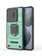 Xiaomi Için Redmi K70 5G/K70 Pro 5g Cep Telefonu Kılıf Slayt Lens Kapağı Pc+Tpu Kickstand Arka Kapak Yeşili (Yurt Dışından) 1