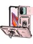 Xiaomi Redmi 12C 4g Kasa Slayt Kamera Kalkanı Döner Kickstand Pc+Tpu Telefon Kapak Çizgi Altın (Yurt Dışından) 1