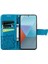 Xiaomi Redmi Için Note 13 Pro 4g/5g Kasa Cüzdanı Kart Tutucu Kelebek Desen Pu Deri Telefon Kapak-Mavisi (Yurt Dışından) 2