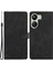 Xiaomi Redmi 13C 4g/poco C65 4g Cep Telefon Kılıfı Cilt Deri Deri Deri Flip Stand Cover-Black (Yurt Dışından) 1