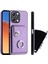 Xiaomi Redmi Için 12 4g Cep Telefonu Kapak Kart Yuvaları Kickstand Case-Purple (Yurt Dışından) 2