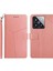 Xiaomi Için 14 Kılıf Stand ve Cüzdan-Pembe ile Basılmış Deri Telefon Kapağı (Yurt Dışından) 1