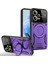 Xiaomi Redmi Için Note 12 Pro 4g Geri Dönen Dönen Kickstand Pc+Tpu Telefon Kapağı Magsafe-Purple ile Uyumlu (Yurt Dışından) 1