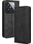 Xiaomi Için 14 Case Manyetik Otomatik Kapanış Retro Deri Telefon Kapak Black (Yurt Dışından) 1