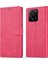 Xiaomi 13T/13T Pro/redmi K60 Ultra Kılıf Buzağı Dokusu Deri Deri Cüzdan Telefon Anti-Shock Kapak-Rose (Yurt Dışından) 1