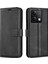 Xiaomi Redmi Için Telefon Kapağı Not 13 5g (Çin) Vaka Stand Pu Deri Buzağı Dokusu Telefon Kabuğu Cüzdan-Black (Yurt Dışından) 1