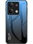 Xiaomi Için Redmi Note 13 5g Gradyan Telefon Kılıfı Temperli Cam Kapak Sınıflandırıcı Mavi Siyah (Yurt Dışından) 1
