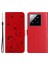 Xiaomi 14 Pro Case Pu Deri+Tpu Manyetik Toka Telefon Kapak-Kırmızı (Yurt Dışından) 1