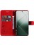 Xiaomi 14 Pro Case Pu Deri+Tpu Manyetik Toka Telefon Kapak-Kırmızı (Yurt Dışından) 2