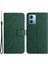 Xiaomi Için Poco X5 5g/redmi Note 12 5g (Çin)/(Global)/(Hindistan) Case Pu Deri Stand Telefon Kapak Yeşili (Yurt Dışından) 1