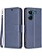 Xiaomi Redmi Için 13C 4g/poco C65 4g Kasa Cep Telefonu Cüzdanı Kabuklu Pu Deri Kapak Stand-Mavisi (Yurt Dışından) 1