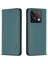 Xiaomi Için Redmi Note 13 4g Telefon Kılıf Kart Tutucu Kapak Manyetik Emilim Green (Yurt Dışından) 1