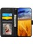 Xiaomi 13T/13T Pro/redmi K60 Ultra Kılıf Baskılı Cüzdan Telefon Kabuğu Stand Pu Deri Protector-Black (Yurt Dışından) 2