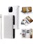 Xiaomi Için 14 Case Pu Deri Fermuarı Pocket Rhombus Telefon Kapağı Strap-White (Yurt Dışından) 1