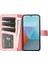 Xiaomi Redmi Için Note 13 Pro 5g Kasa Tamamen Sarılmış Pu Deri Cüzdan Telefon Kapak Pembe (Yurt Dışından) 2