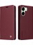 Xiaomi Redmi Için 13C 4g/poco C65 4g Kasa Kahve Çizelge Karşıtı Deri Flip Stand Telefon Kapak Kırmızısı (Yurt Dışından) 1