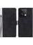 Xiaomi Redmi Için Note 13 Pro 5g Case Pu Pu Deri Cüzdan Standı Manyetik Toka Telefon Kapak Black (Yurt Dışından) 1
