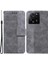 Xiaomi Için Redmi K60 ULTRA/13T/13T Pro Case Pu Deri Cüzdan Stand Telefon Kapak-Grey (Yurt Dışından) 1