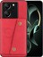 Xiaomi 13T/13T Pro/redmi K60 Ultra Kapak Kart Yuvaları Pu Deri+Tpu Telefon Kickstand Case-Red (Yurt Dışından) 1