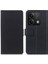 Xiaomi Redmi Için Not 13 5g/13 5g (Çin) Pu Pu Deri Deri Şok Geçirmez Telefon Cüzdan Kapak Black (Yurt Dışından) 1