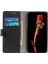 Xiaomi 13T/13T Pro/redmi K60 Ultra Kılıf Dokulu Deri Cüzdan Stand Telefon Kabuğu Kapak Black (Yurt Dışından) 2