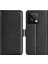 Xiaomi Için Redmi Note 13 5g (Çin) Kasa Stand Flip Balf Doku Telefon Kapağı Pu Deri Cüzdan Telefon Shell-Black (Yurt Dışından) 1