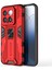 Xiaomi Için 14 Case Pc+Tpu Katlanabilir Kickstand-Red ile Anti-Drop Anti Telefon Kapağı (Yurt Dışından) 1
