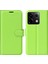 Xiaomi Redmi Için Note 13 Pro 5g Case Litchi Doku Deri Telefon Kabuğu Stand Yeşili (Yurt Dışından) 1