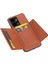 Xiaomi Için Redmi Note 12 4g Damla Koruma Deri Kaplamalı Tpu Telefon Kapağı Kickstand Shell, Kart Yuvaları Işık Kahverengi (Yurt Dışından) 2