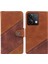 Xiaomi Redmi Için Note 13 Pro 5g Case Çılgın At Dokusu Pu Deri Kabuk Cüzdan-Brown (Yurt Dışından) 1