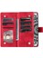 Xiaomi 14 Pro Vasası Için Baskılı Telefon Kapağı Slim Fit Telefon Kabuğu Deri Cüzdan Strap-Red ile (Yurt Dışından) 2