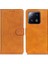 Xiaomi Için 14 Vaka Şok Geçirmez Cüzdan Koruyucu Telefon Kapak Kahverengi (Yurt Dışından) 1