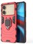 Xiaomi Redmi Için Note 13R Pro 5g Case Pc + Tpu Telefon Kapak Yüzüğü Kickstand-Red (Yurt Dışından) 1