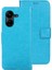 Xiaomi Redmi Için 13C 4g/poco C65 4g Kasa Deri Cüzdan Çılgın At Dokusu Flip Telefon Kapak Sky Mavi (Yurt Dışından) 1