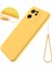 Xiaomi 13T PRO/13T/REDMI K60 Ultra Kılıf Yumuşak Astar Sıvı Silikon Telefon Kabuğu Strap-Sarı ile Kaplama (Yurt Dışından) 1