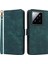 Xiaomi 14 Pro Pu Deri Akıllı Telefon Kılıfı Rfıd Strap-Green ile Telefon Kapağı (Yurt Dışından) 1