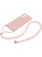 Xiaomi 13T/13T Pro/redmi K60 Ultra Kılıf Yumuşak Fiber Astar Long Lanyard-Pink ile Katpu Kapağı (Yurt Dışından) 2