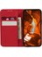 Xiaomi Redmi Için Note 13 Pro 5g Kasa Stand Toz Geçirmez Telefon Kapağı Çapraz Doku Pu Deri Kabuk Kırmızısı (Yurt Dışından) 2
