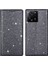 Xiaomi 13T/13T Pro/redmi K60 Ultra Case Pu Deri Işıltılı Telefon Kapak-Grey (Yurt Dışından) 1