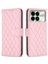 Xiaomi Için Redmi K70E 5g Cüzdan Kılıfı Pu Deri Folyo Kapak Stand Pink (Yurt Dışından) 1