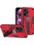 Xiaomi Redmi Için Note 12 Pro+ 5g Kickstand Case Çift Katmanlı Tasarım Pc+ Tpu Koruma Telefon Kapak-Kırmızı (Yurt Dışından) 1