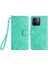 Xiaomi Redmi Için 12C 4g Cep Telefon Kılıfı Pu Deri Deri Stand Telefon Kapak Yeşil (Yurt Dışından) 1
