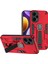 Xiaomi Için Poco F5 5g/redmi Not 12 Turbo Telefon Kılıfı Şok Geçirmez Sağlam Kapak Araba Montajı Kickstand-Red (Yurt Dışından) 1