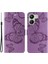 Xiaomi Redmi Için 13C 4g/poco C65 4g Case Kelebek Deseni Deri Telefon Koruyucu-Morası (Yurt Dışından) 1