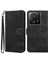 Xiaomi 13T/13T Pro/redmi K60 Ultra Telefon Kılıfı Cüzdan Deri Telefon Stand-Black (Yurt Dışından) 1