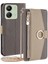 Xiaomi Redmi 13C 4g/poco C65 4g Case Pu Pu Deri Fermuar Cepleri Telefon Kapağı Ayna Grey (Yurt Dışından) 1