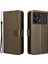 Xiaomi Redmi K70 5G/K70 Pro 5g Elmas Doku Kitabı Katlanır Flip Folio Cover-Brown (Yurt Dışından) 1