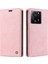Xiaomi 13T/13T Pro/redmi K60 Ultra Kılıf Pu Deri Litchi Doku Doku Cüzdan Kapak Pembe (Yurt Dışından) 1