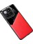 Xiaomi Için 14 Cep Telefonu Kılıf Anti-Güz Pu+Tpu+Pc Manyetik Araç Montajı Kapak Kırmızısı (Yurt Dışından) 1
